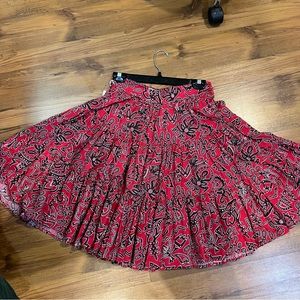 Vintage 80s Esprit  circle skirt